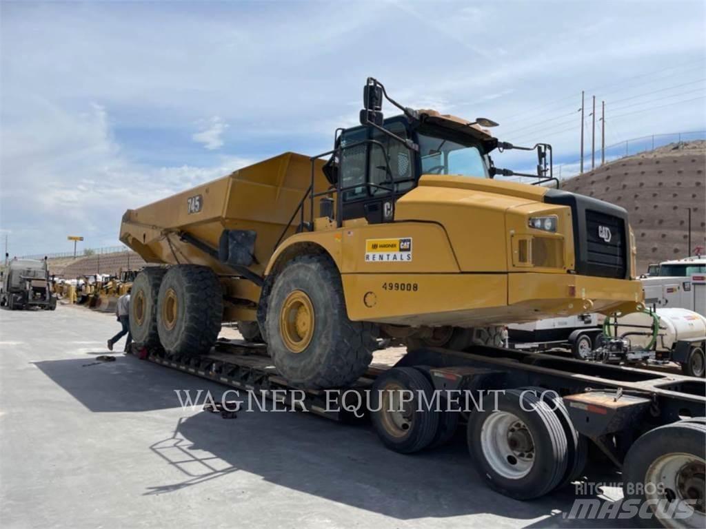CAT 745 연결식 홀러
