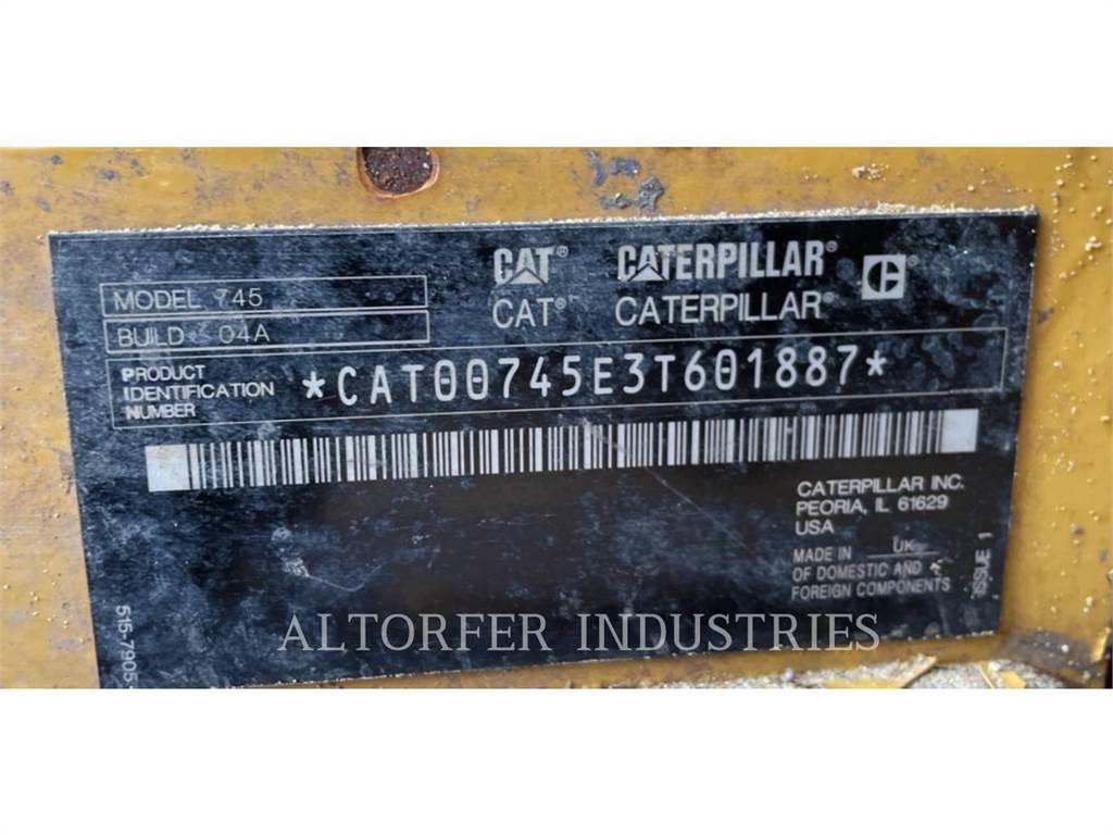 CAT 745 연결식 홀러