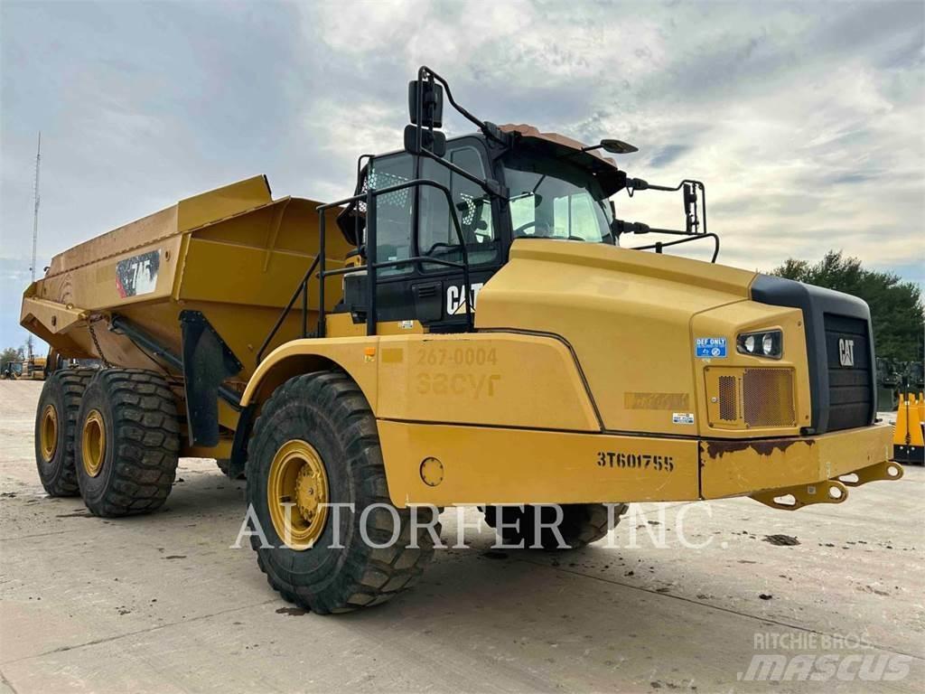CAT 745 연결식 홀러
