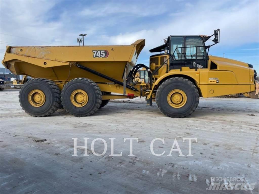 CAT 745 연결식 홀러