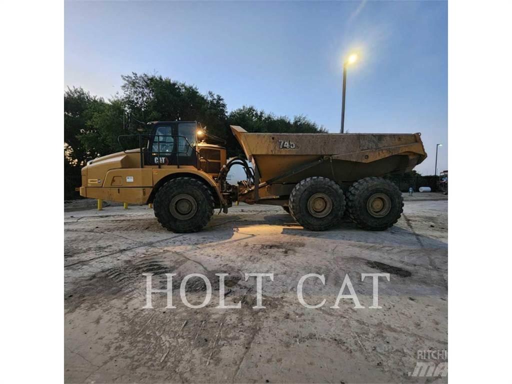 CAT 745 연결식 홀러