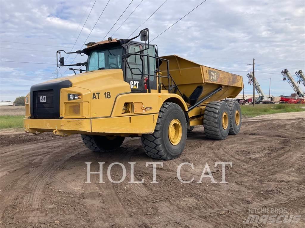 CAT 745 연결식 홀러