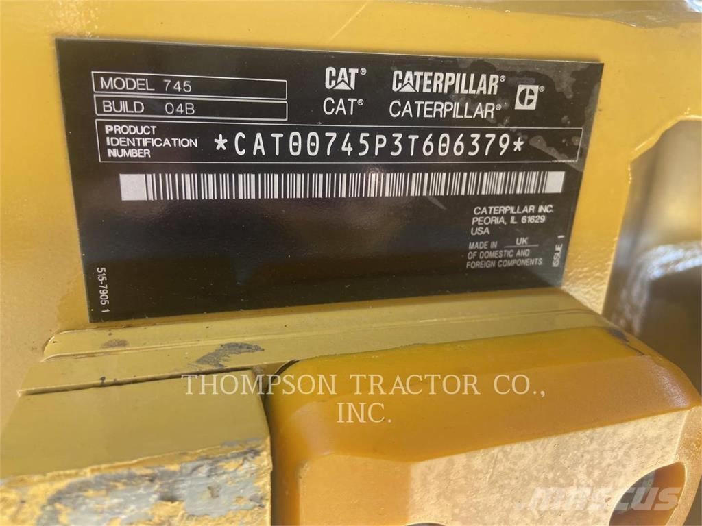 CAT 745 연결식 홀러