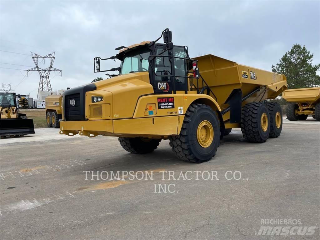 CAT 745 연결식 홀러