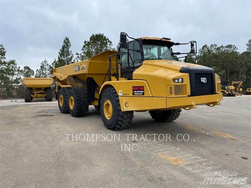 CAT 745 연결식 홀러