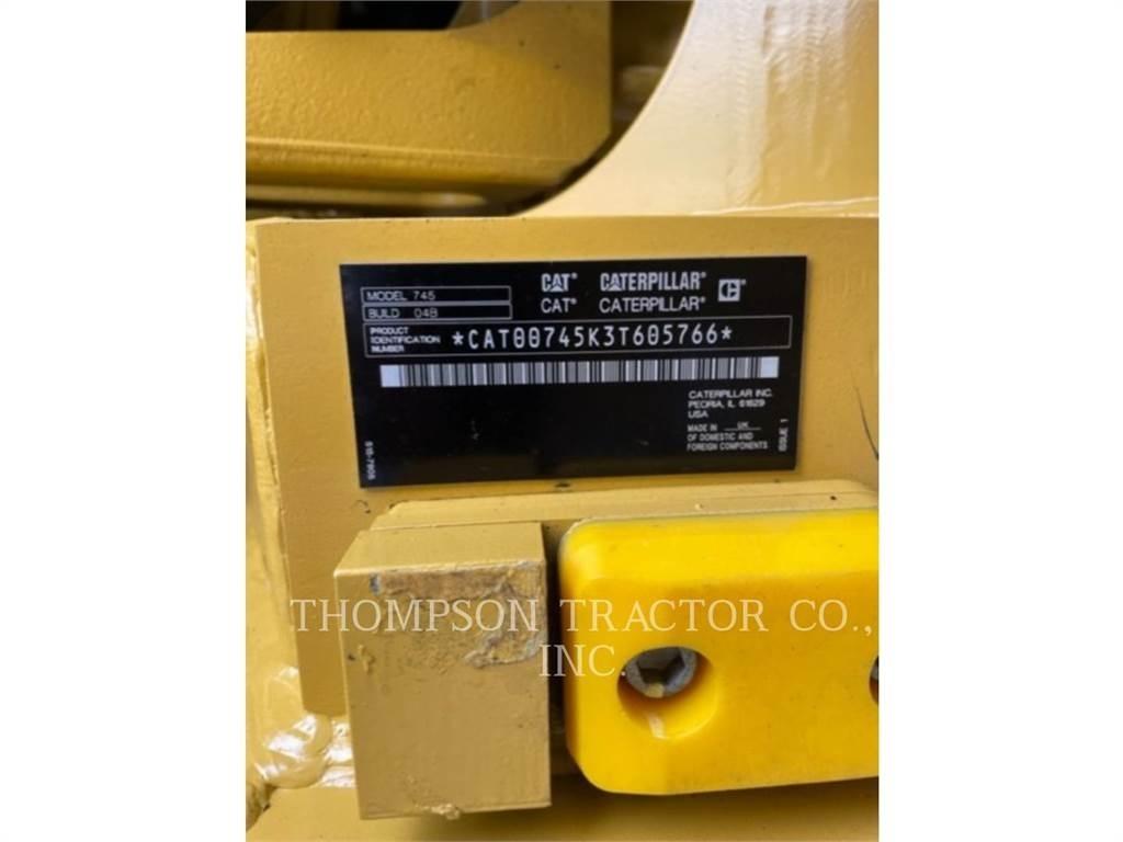 CAT 745 연결식 홀러