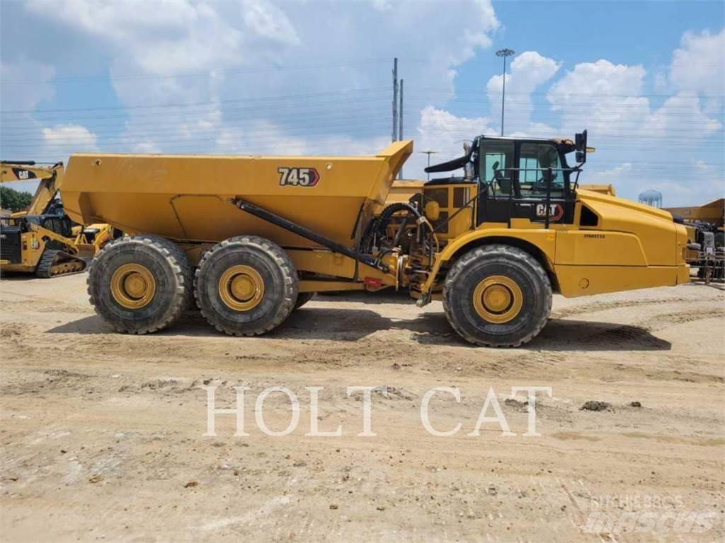CAT 745 연결식 홀러