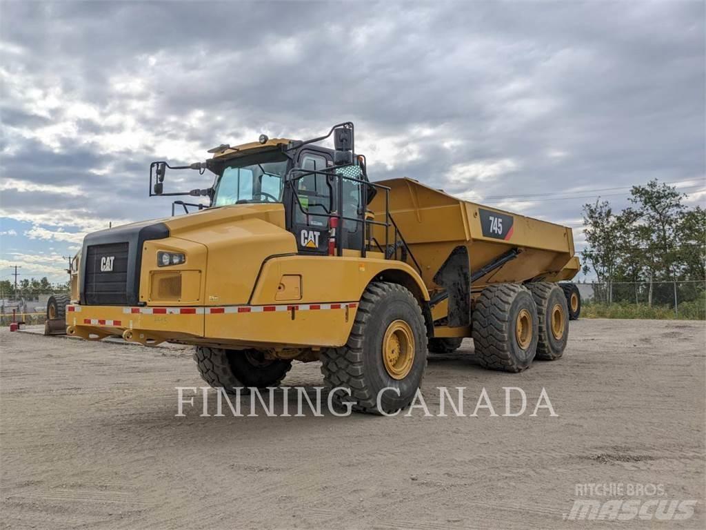 CAT 745 연결식 홀러