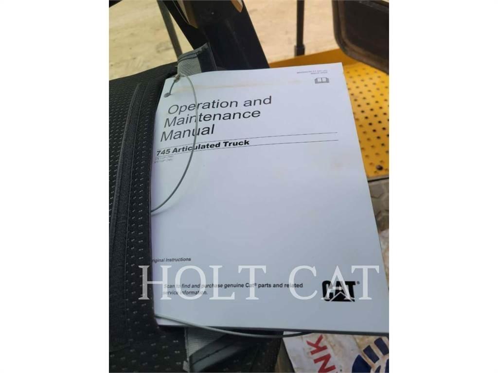 CAT 745 연결식 홀러