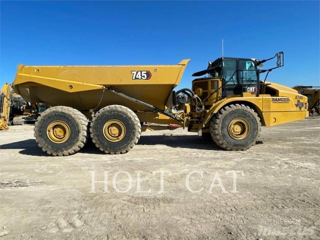 CAT 745 연결식 홀러