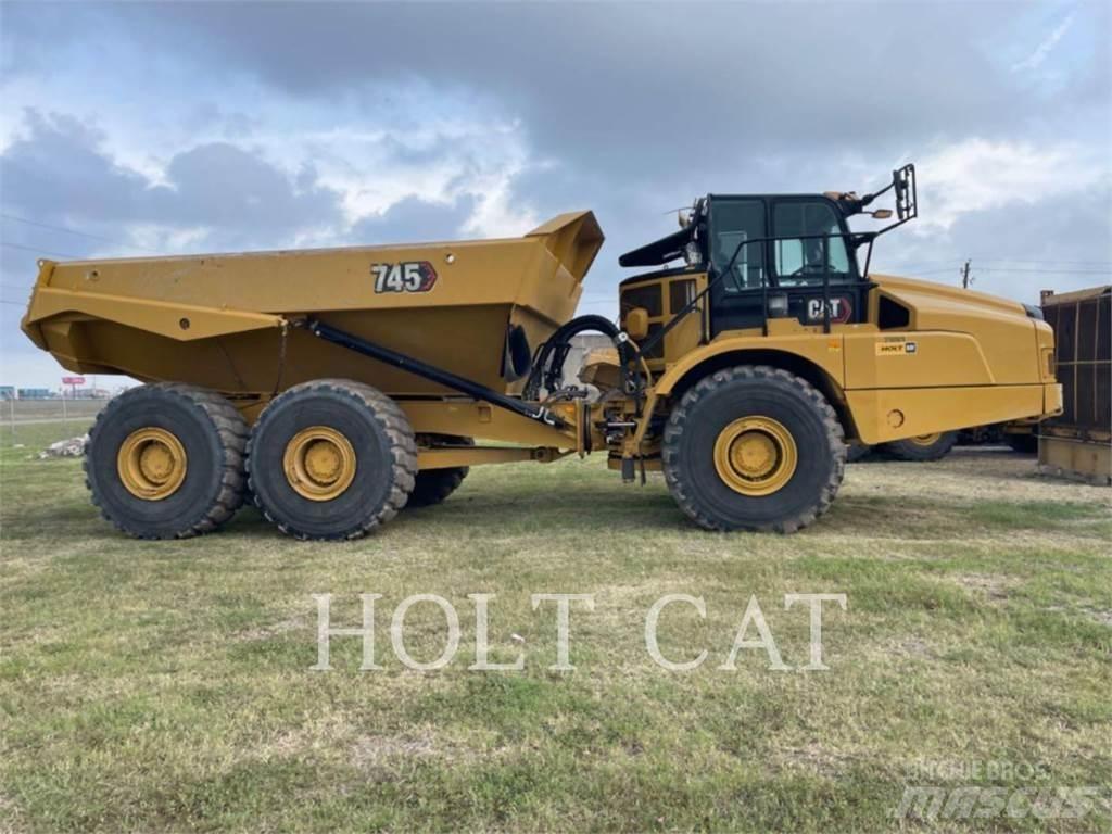 CAT 745 연결식 홀러