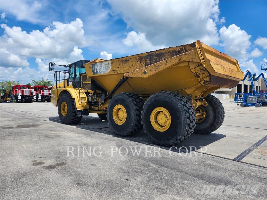 CAT 745 연결식 홀러
