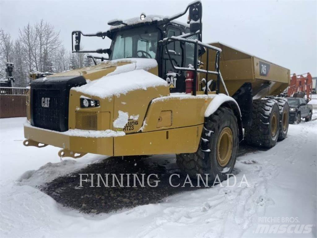 CAT 745 연결식 홀러