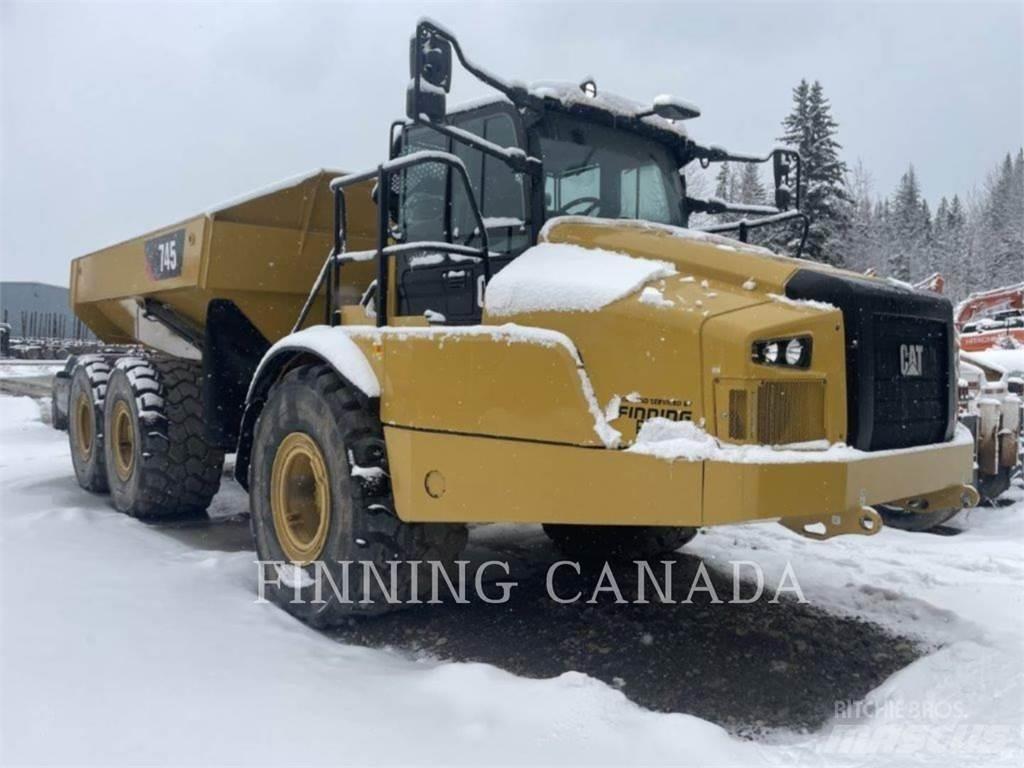 CAT 745 연결식 홀러