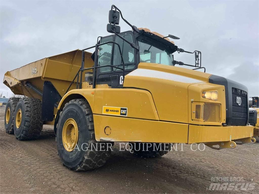 CAT 745 연결식 홀러