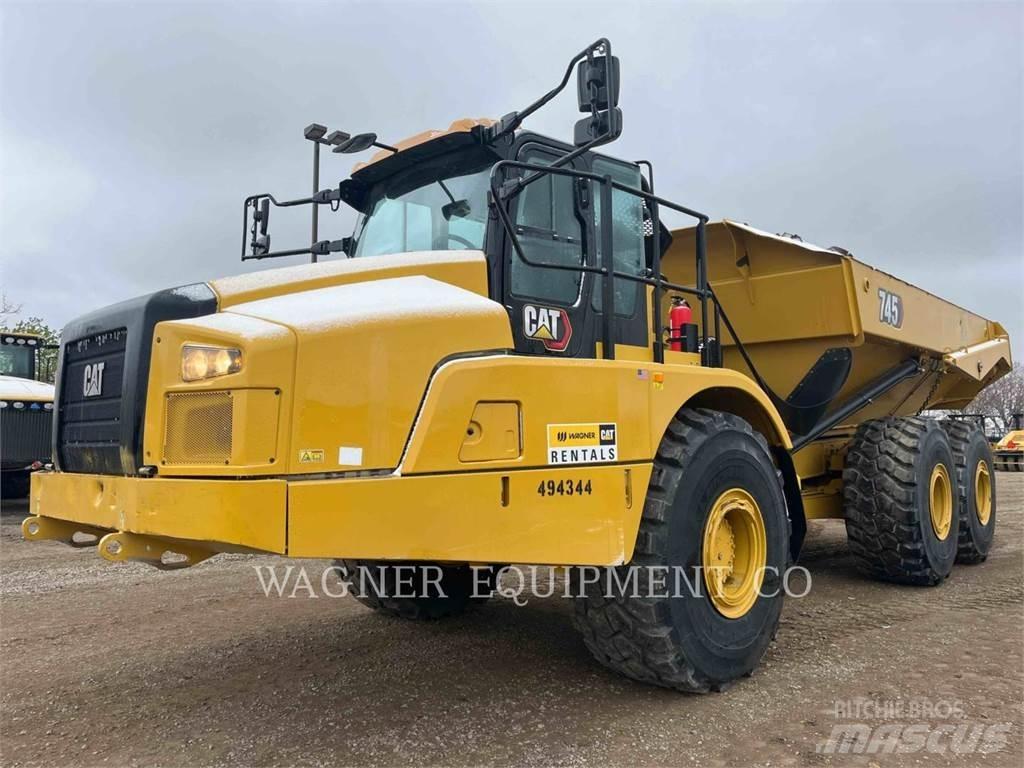 CAT 745 연결식 홀러