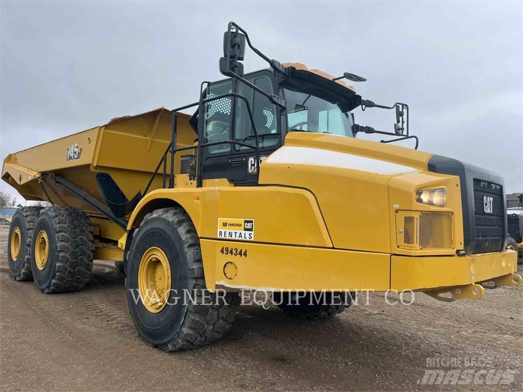 CAT 745 연결식 홀러
