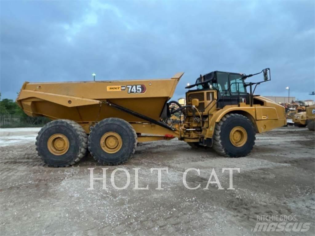 CAT 745 연결식 홀러
