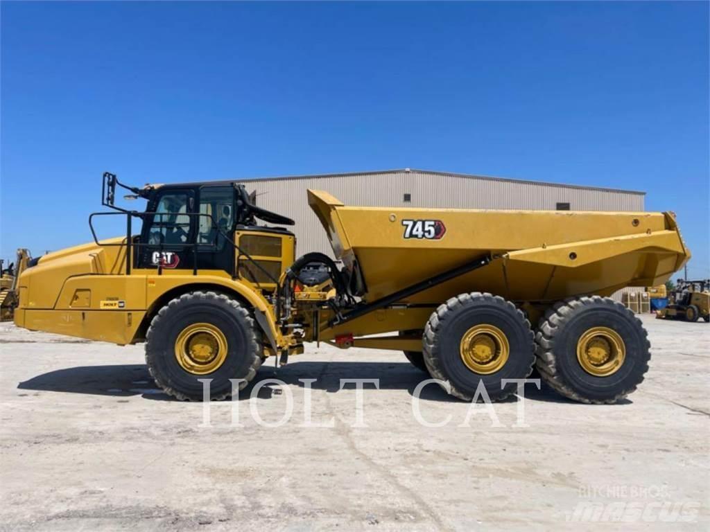 CAT 745 연결식 홀러
