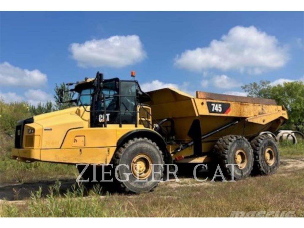CAT 745 연결식 홀러
