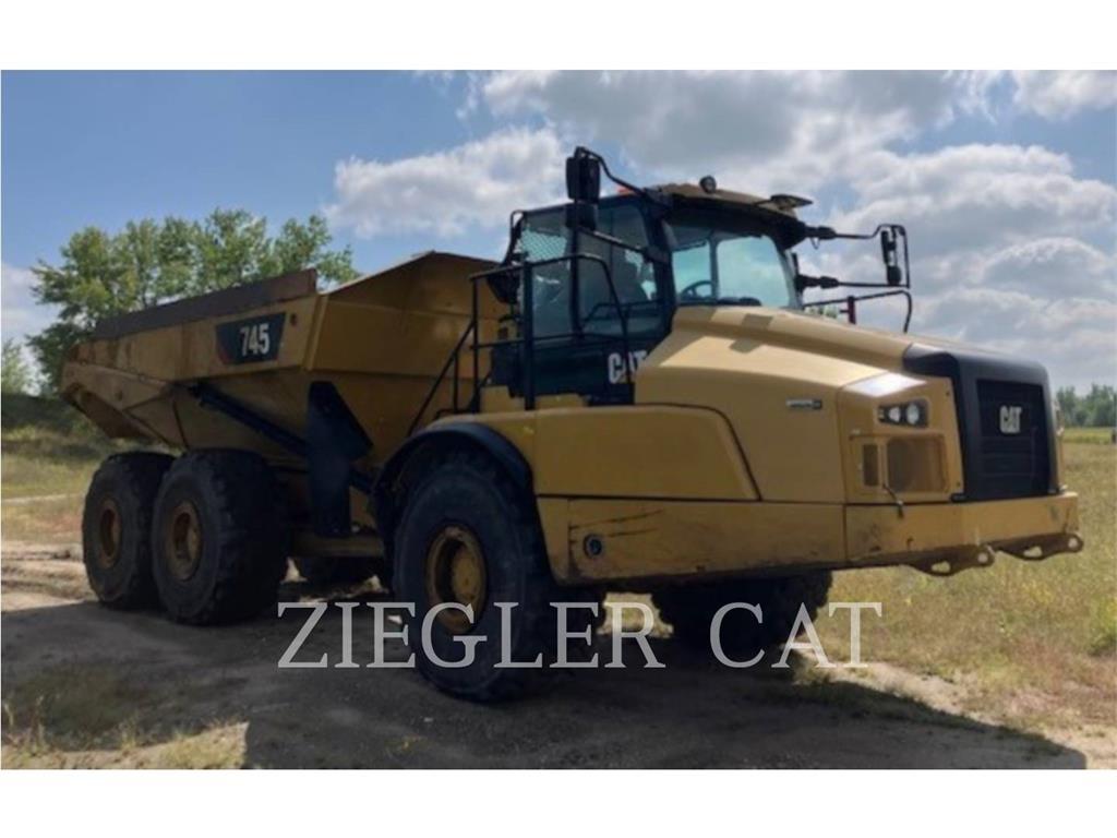 CAT 745 연결식 홀러