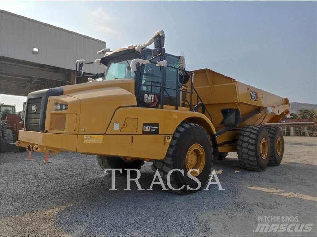 CAT 745 연결식 홀러