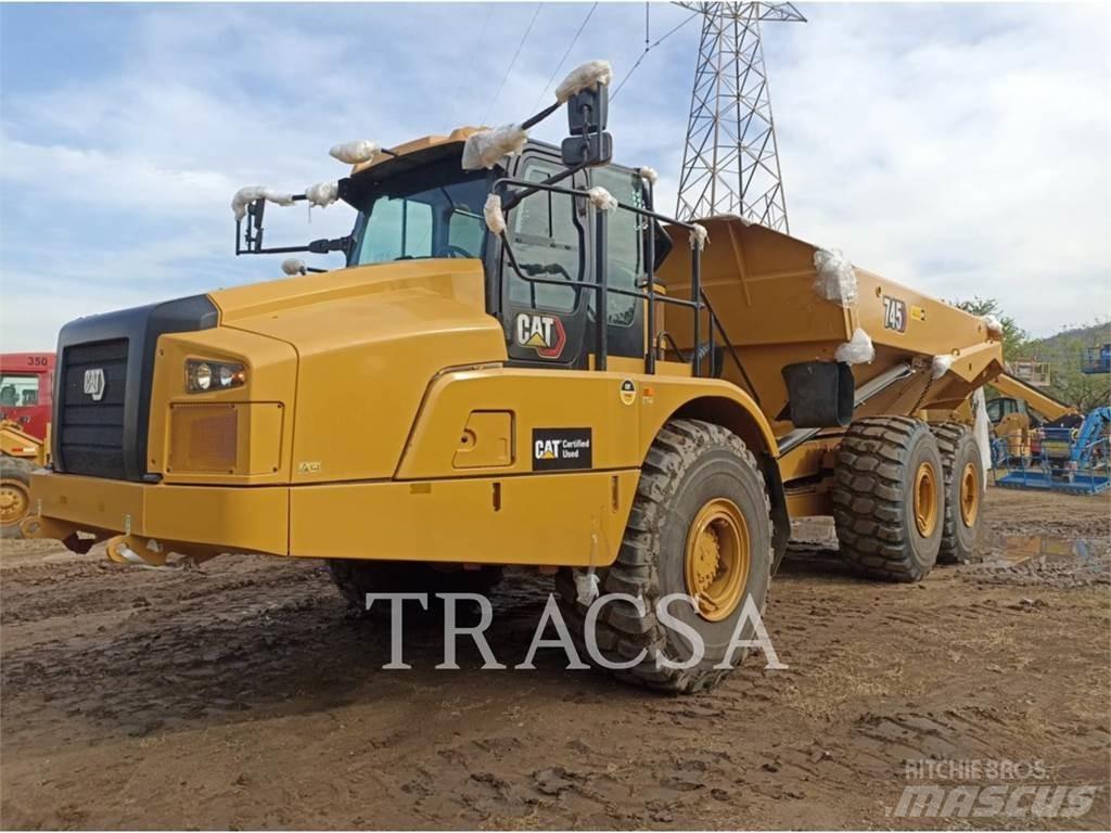 CAT 745 연결식 홀러