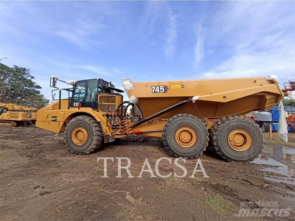 CAT 745 연결식 홀러