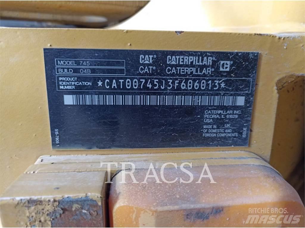 CAT 745 연결식 홀러