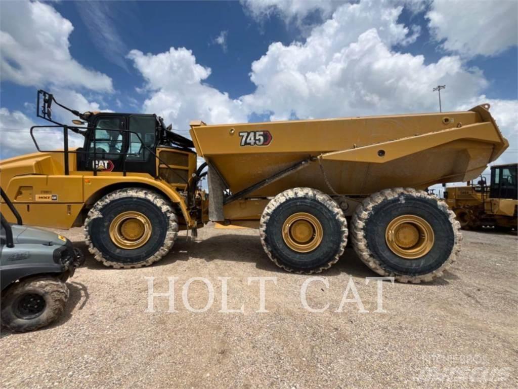 CAT 745 연결식 홀러