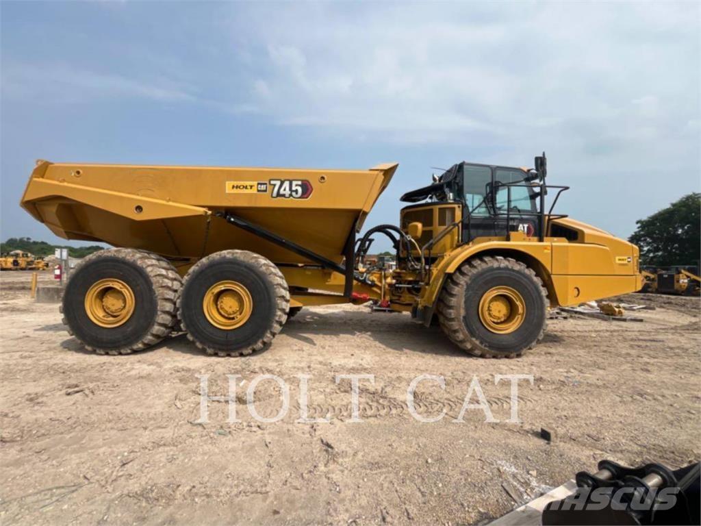 CAT 745 연결식 홀러