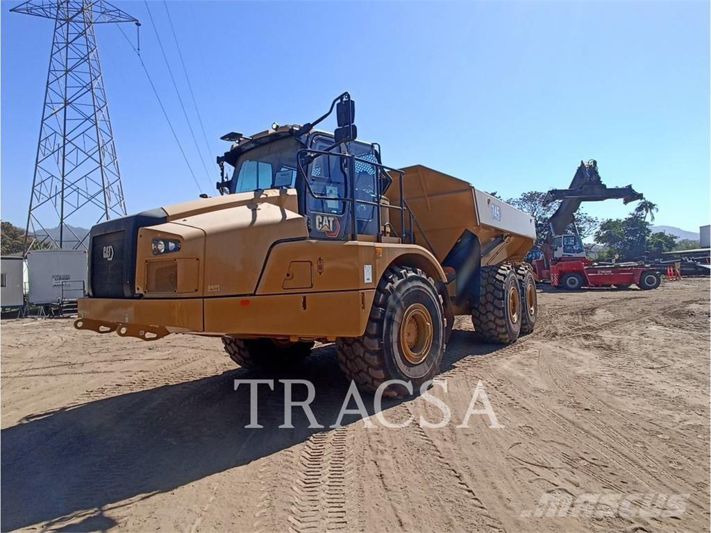 CAT 745 연결식 홀러