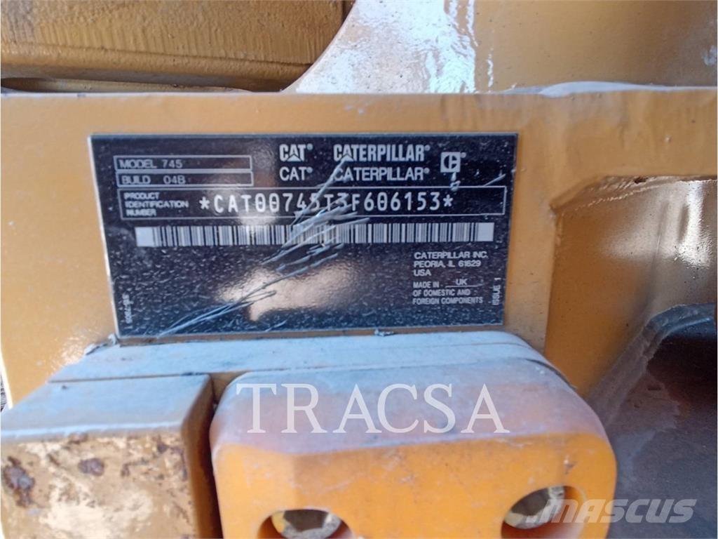 CAT 745 연결식 홀러