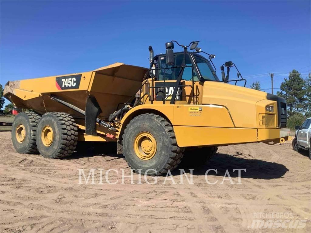 CAT 745C T 연결식 홀러