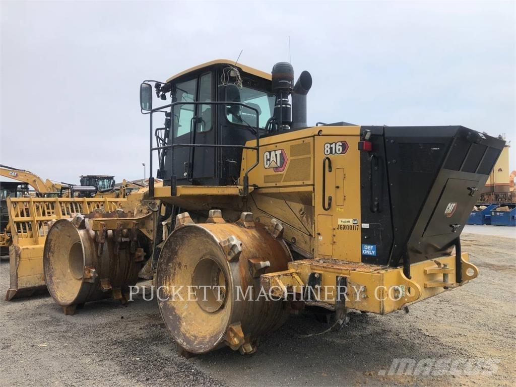 CAT 816-11 토양 다짐기