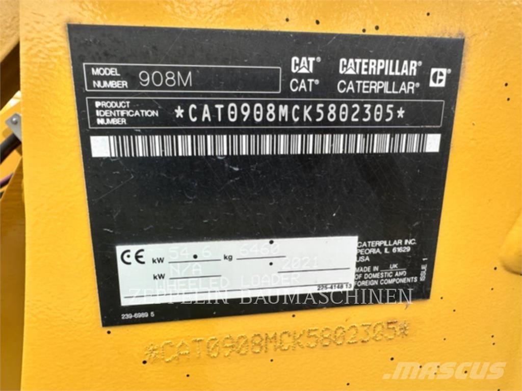CAT 908M  휠로우더