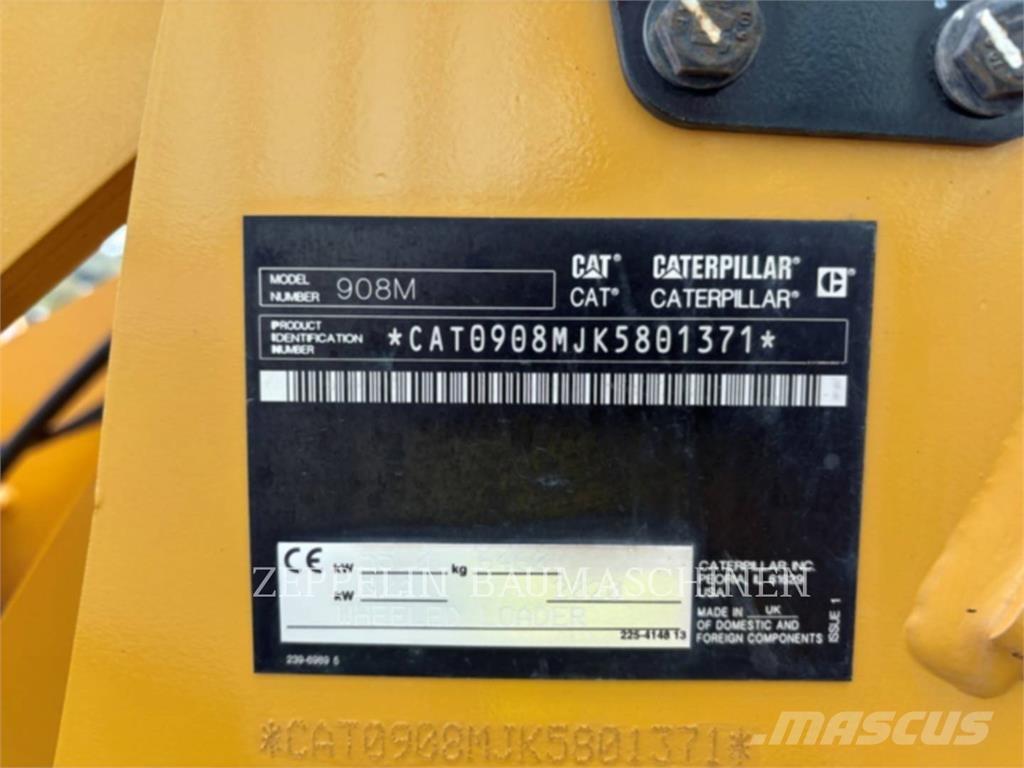 CAT 908M  휠로우더