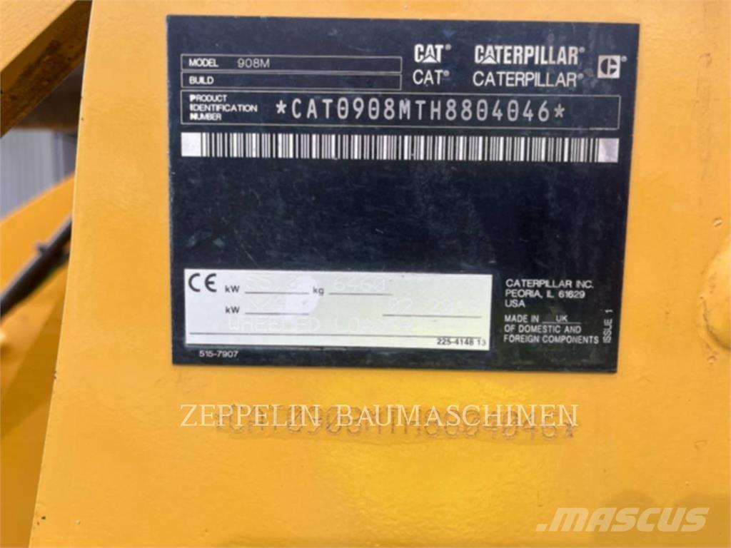 CAT 908M  휠로우더
