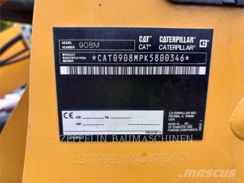 CAT 908M  휠로우더
