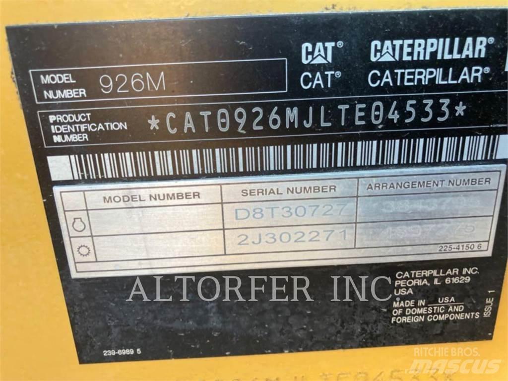CAT 926M  휠로우더
