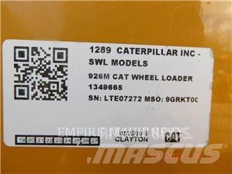 CAT 926M  휠로우더