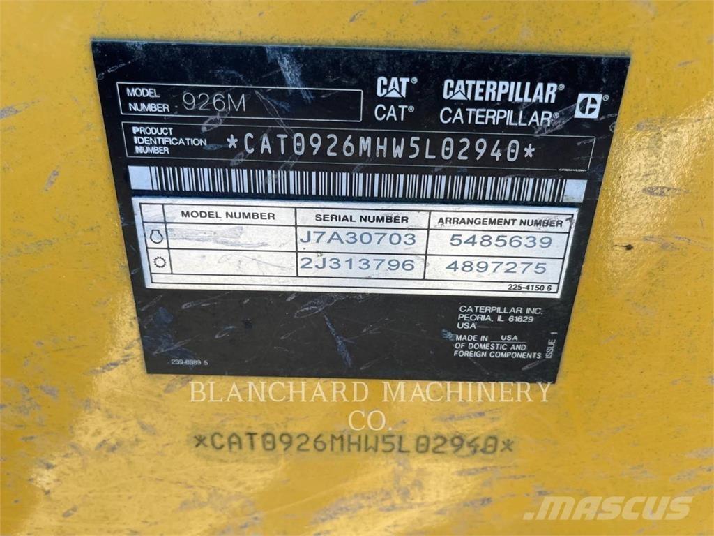 CAT 926M  휠로우더