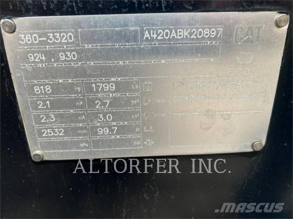 CAT 926M  휠로우더