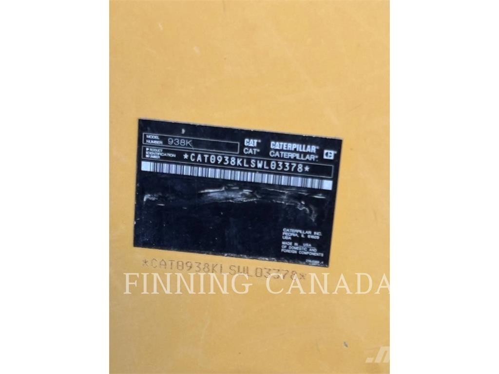 CAT 938K 휠 도저