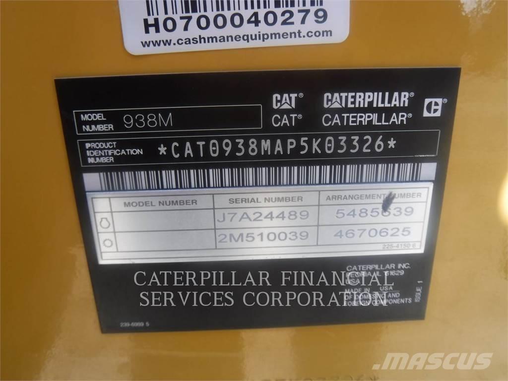 CAT 938M  휠로우더