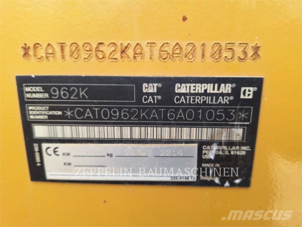 CAT 962K  휠로우더