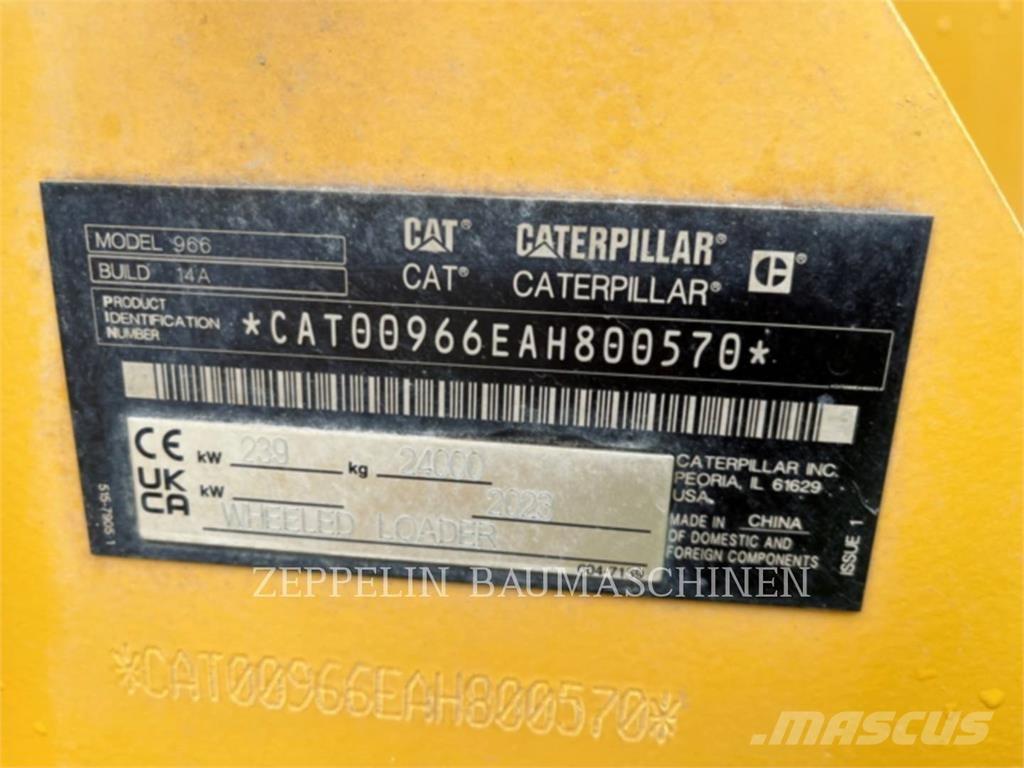 CAT 966  휠로우더