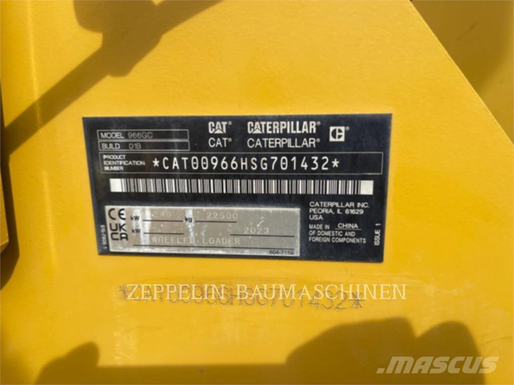 CAT 966GC  휠로우더