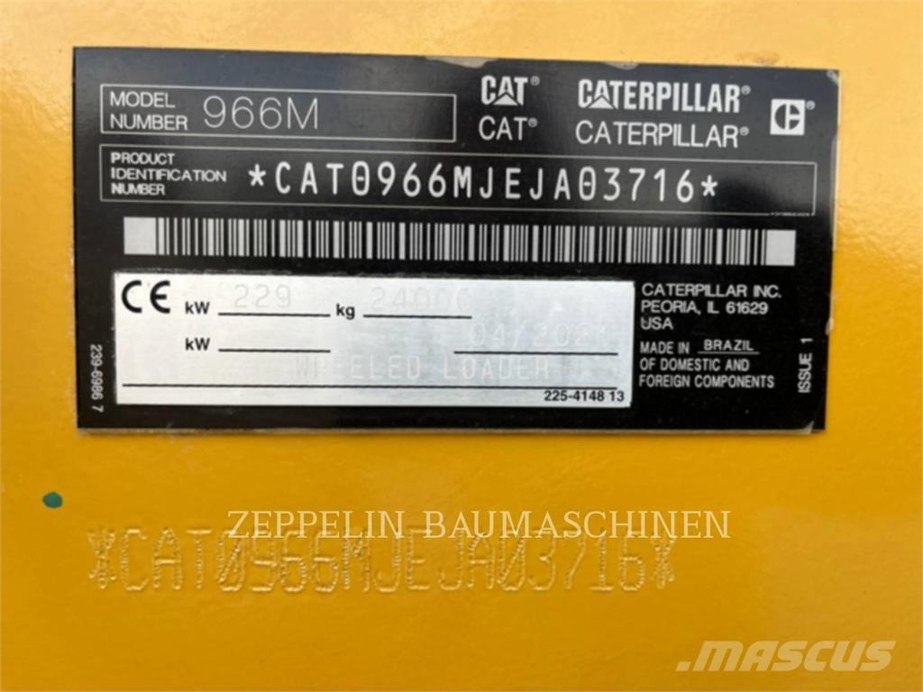 CAT 966M  휠로우더