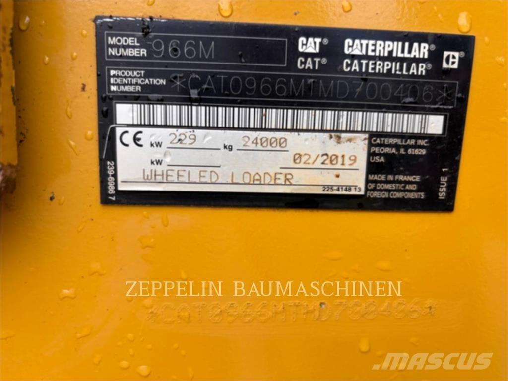 CAT 966M  휠로우더